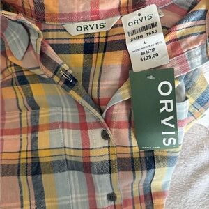 Orvis Multicolor Plaid Mini Dress